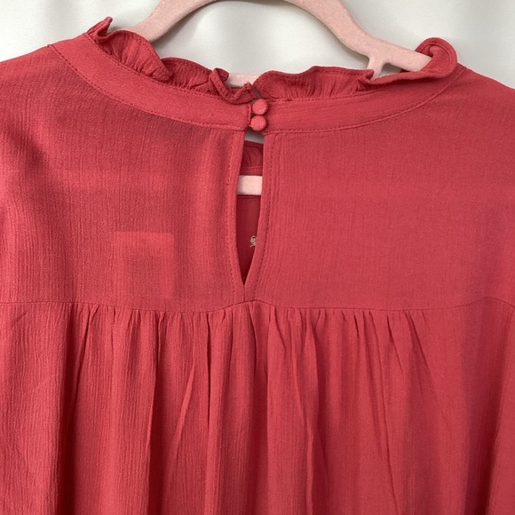 Torrid Plus Size 2 2X 18 20 Top Embroidered Fall Long‎ Sleeves Blouse NWT - Picture 8 of 8